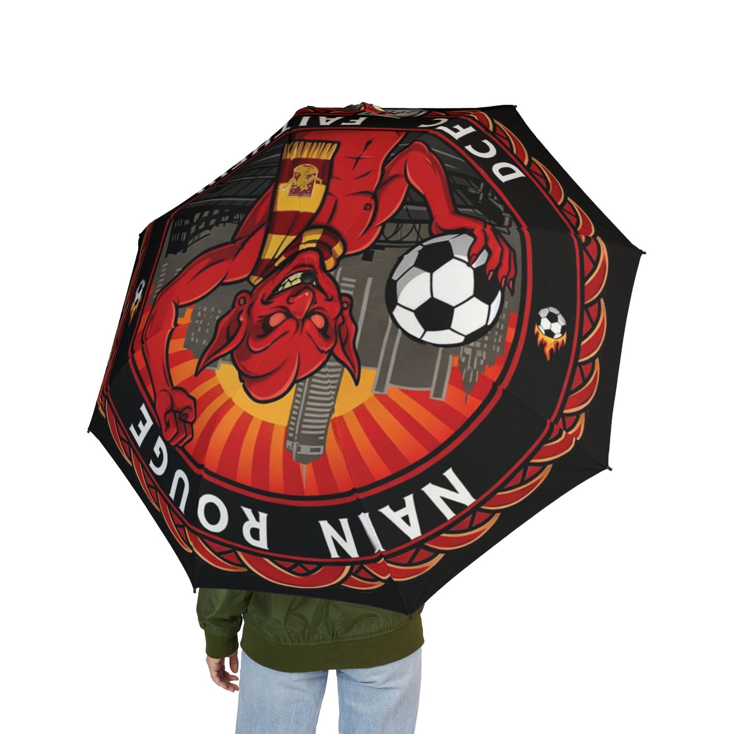 Nain Rouge Umbrella — Foldable Semi‑Automatic Rain Umbrella