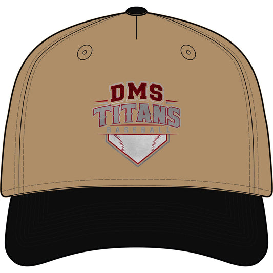 DMS Titans Baseball — Embroidered Team Hat