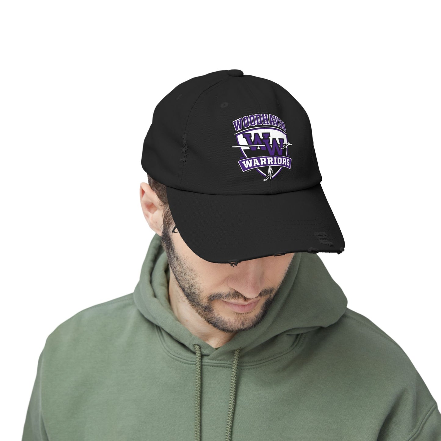 Woodhaven Warriors Distressed Cap