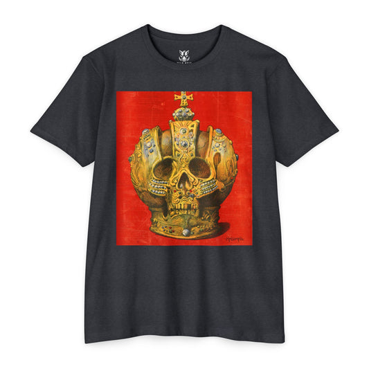 Skull Crown T-Shirt — Gothic Royalty Graphic Tee