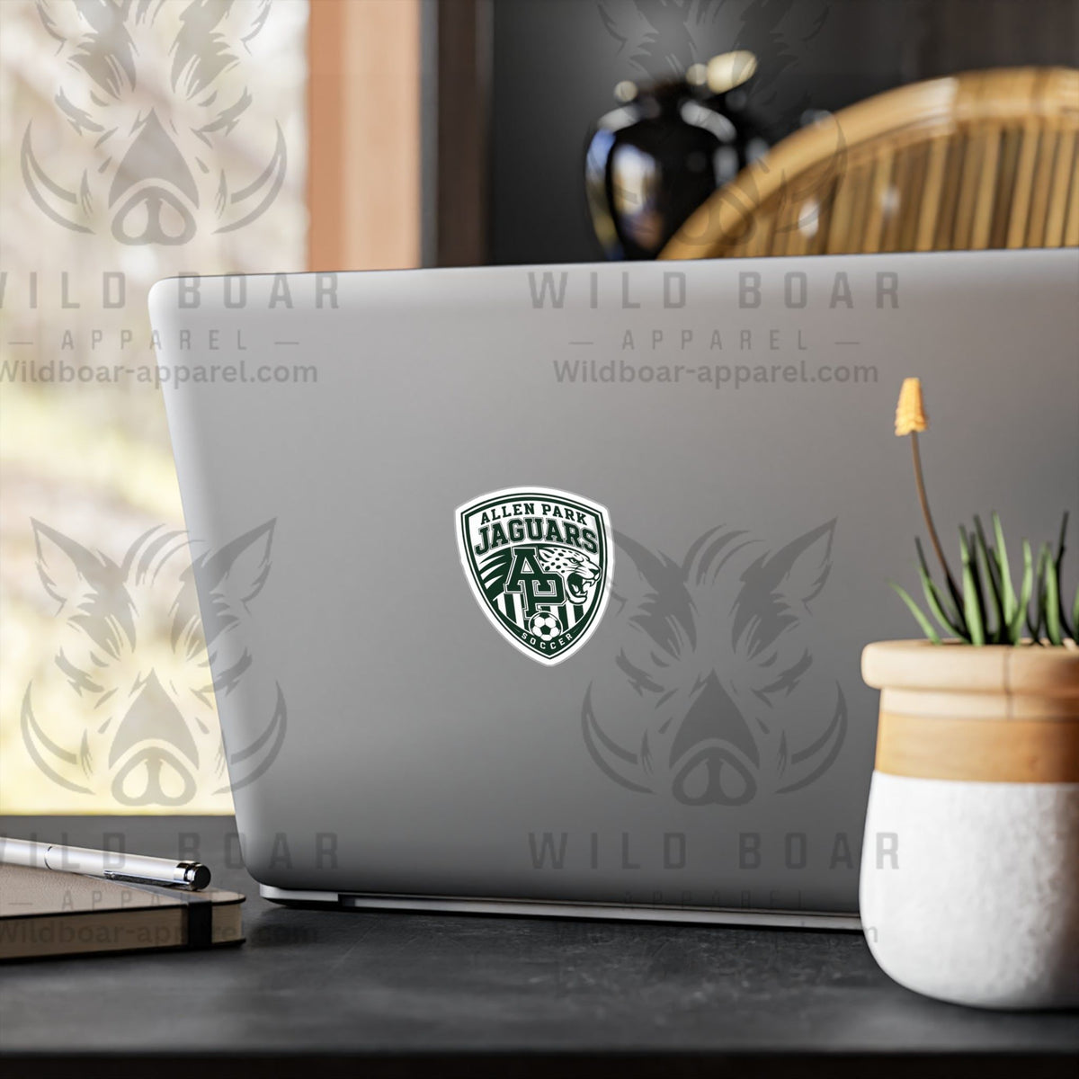 Allen Park Jaguars Soccer Kiss-Cut Vinyl Decal