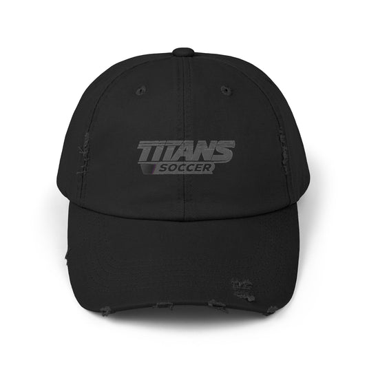 Distressed Titans Soccer Cap — Vintage Athletic Dad Hat