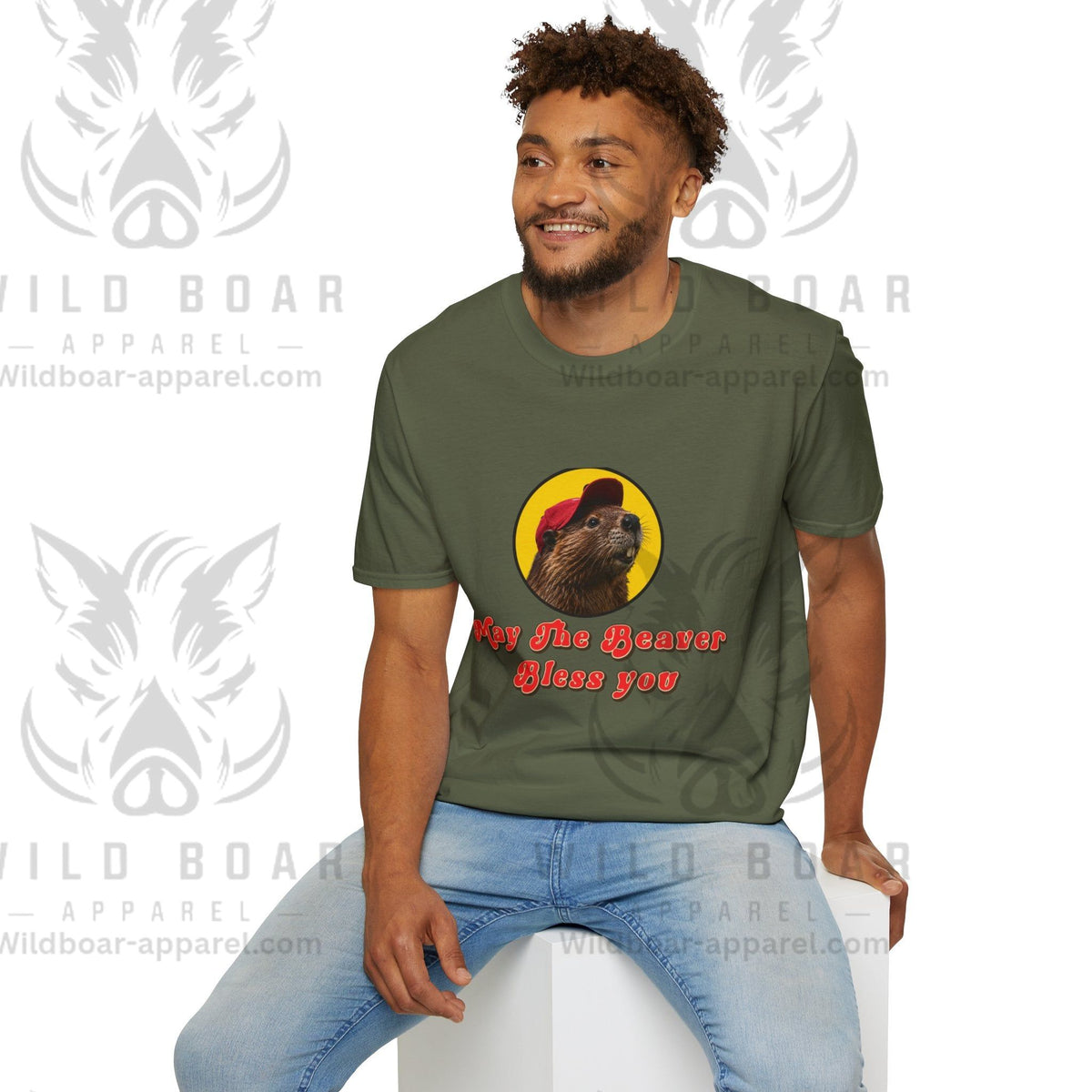 "May the Beaver Bless You" Graphic T-Shirt