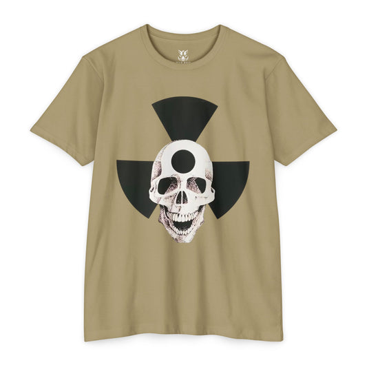 Skull Target T‑Shirt — Retro Radiation Graphic Tee