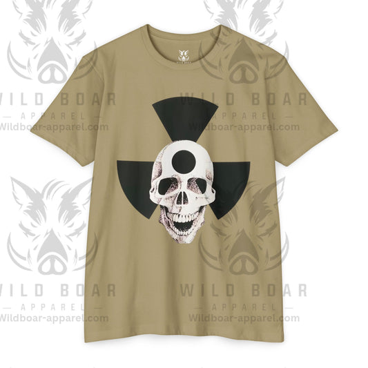 Skull Target T‑Shirt — Retro Radiation Graphic Tee