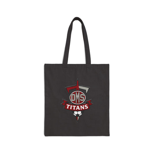 Tote — CMS Titans Soccer School Spirit Canvas Tote