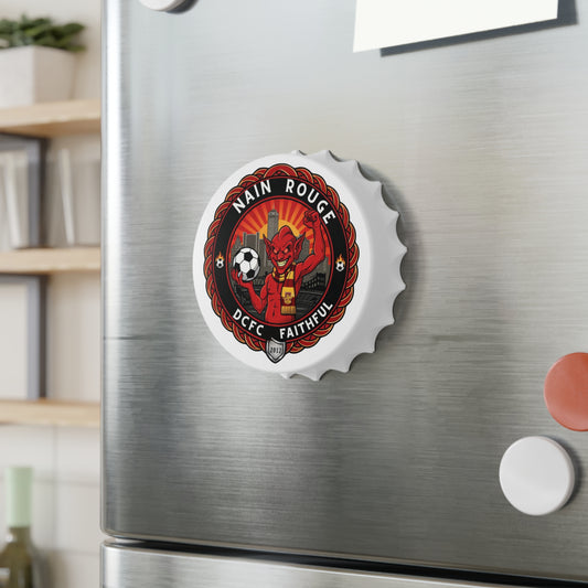 Bottle Opener — Nain Rouge DCFC Faithful Soccer Fan Magnet