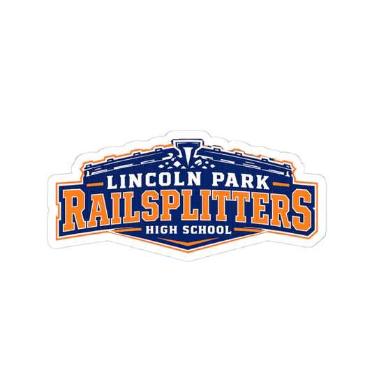LP Railsplitter Sticker — Kiss-Cut School Logo Decal