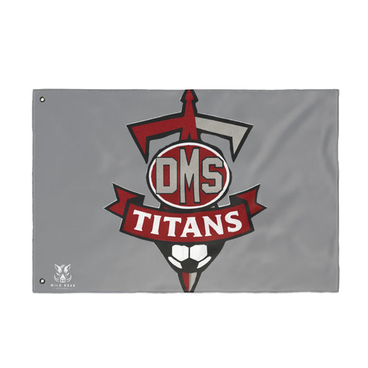 Titans Team Flag — DMS Titans Double-Sided Outdoor Banner