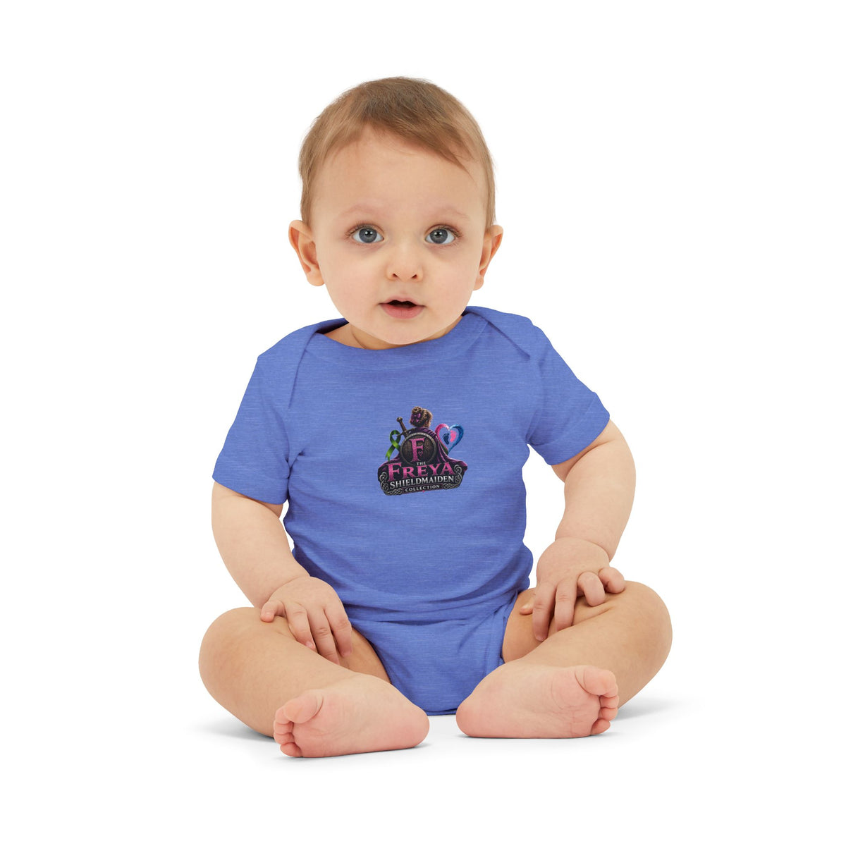 Infant Onesie with 'Freya' Cute Baby Bodysuit