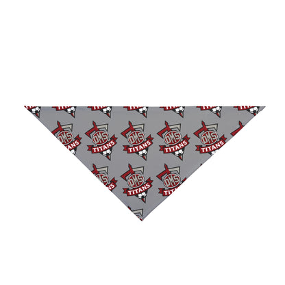 DMS Titans pattern Pet Bandana |dog scarf, soccer team bandana