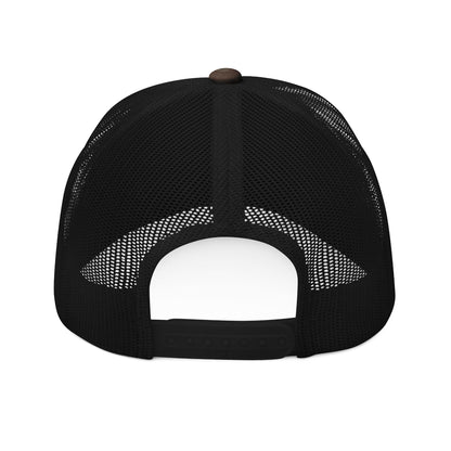 Camo Trucker Hat — Embroidered 'Southgate' Mesh Back Cap