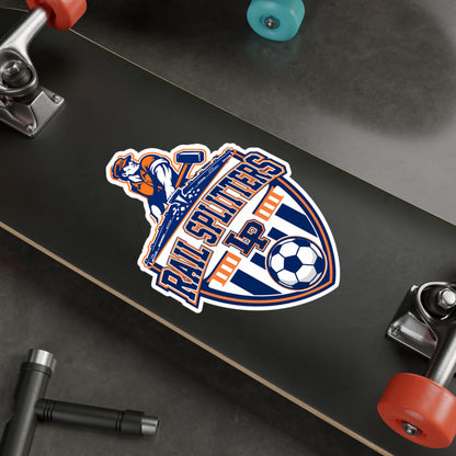 Rail Splitters Soccer Logo Kiss-Cut Vinyl Sticker