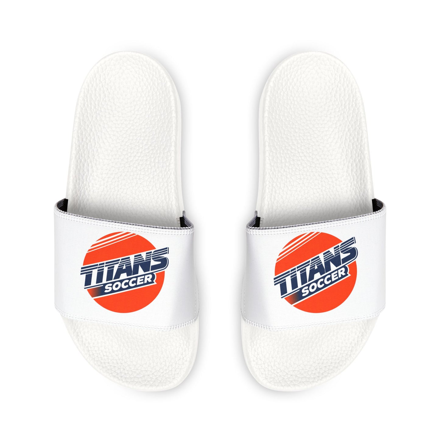 Women's Soccer Slide Sandals — Titans Logo Removable Strap