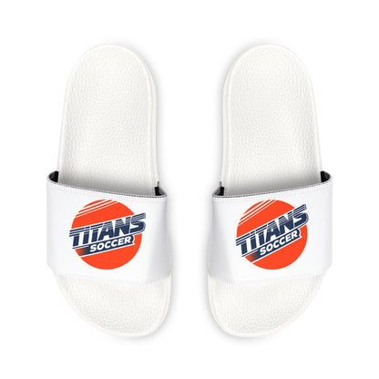 Women's Soccer Slide Sandals — Titans Logo Removable Strap