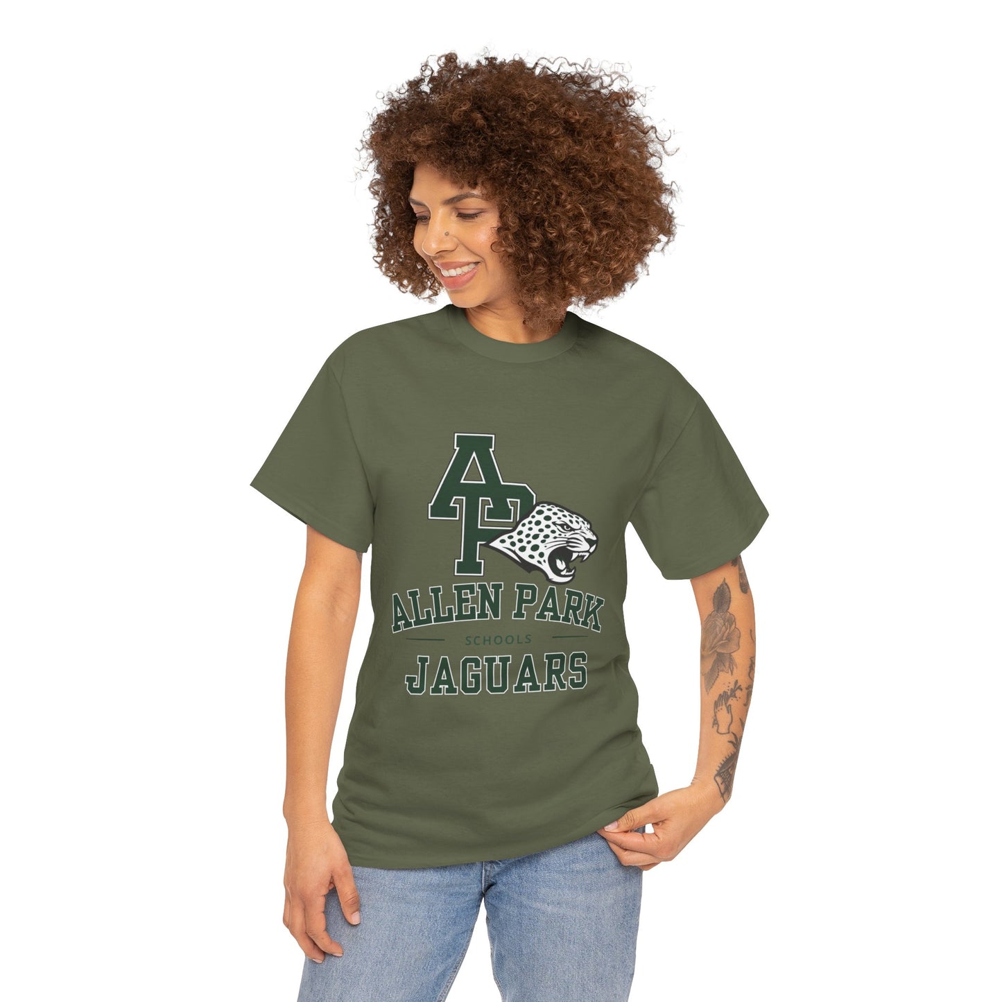 Allen Park Jaguars T-Shirt — School Logo Tee