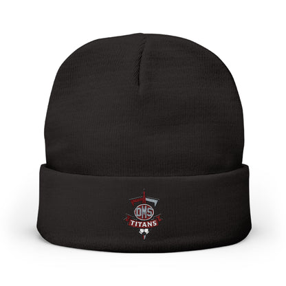 Embroidered Titans Knit Beanie