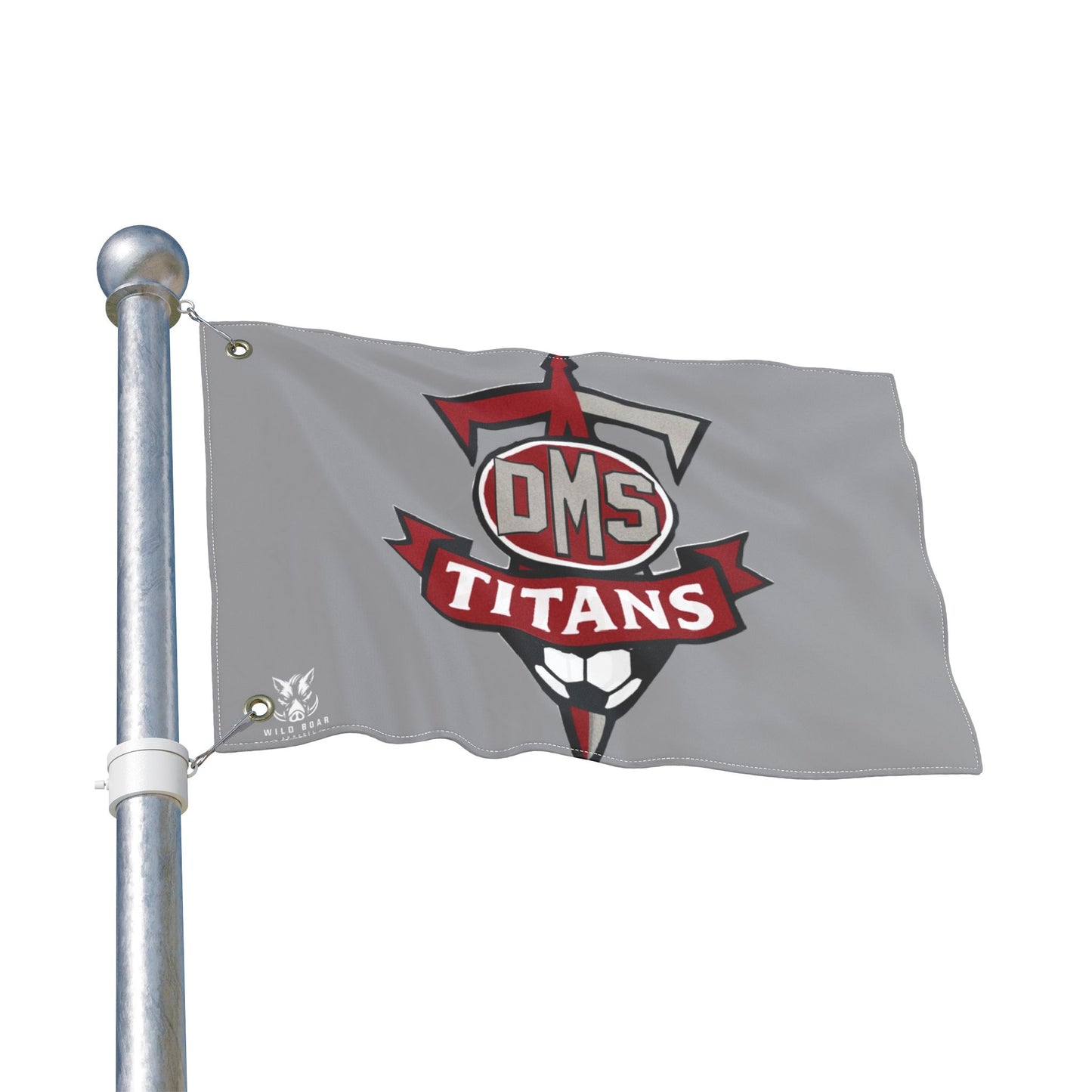 Titans Team Flag — DMS Titans Double-Sided Outdoor Banner