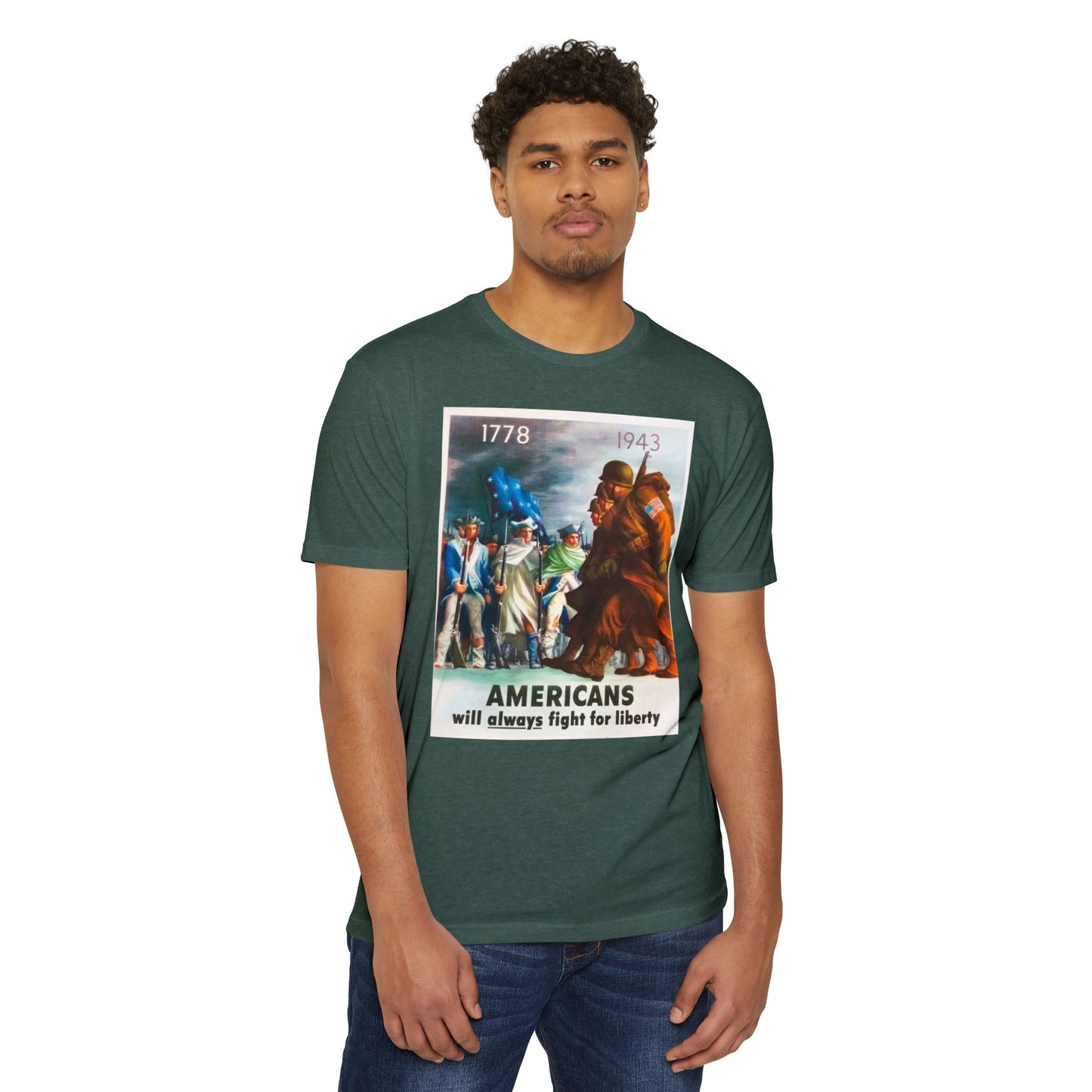 Americans Will Always Fight for Liberty T-Shirt