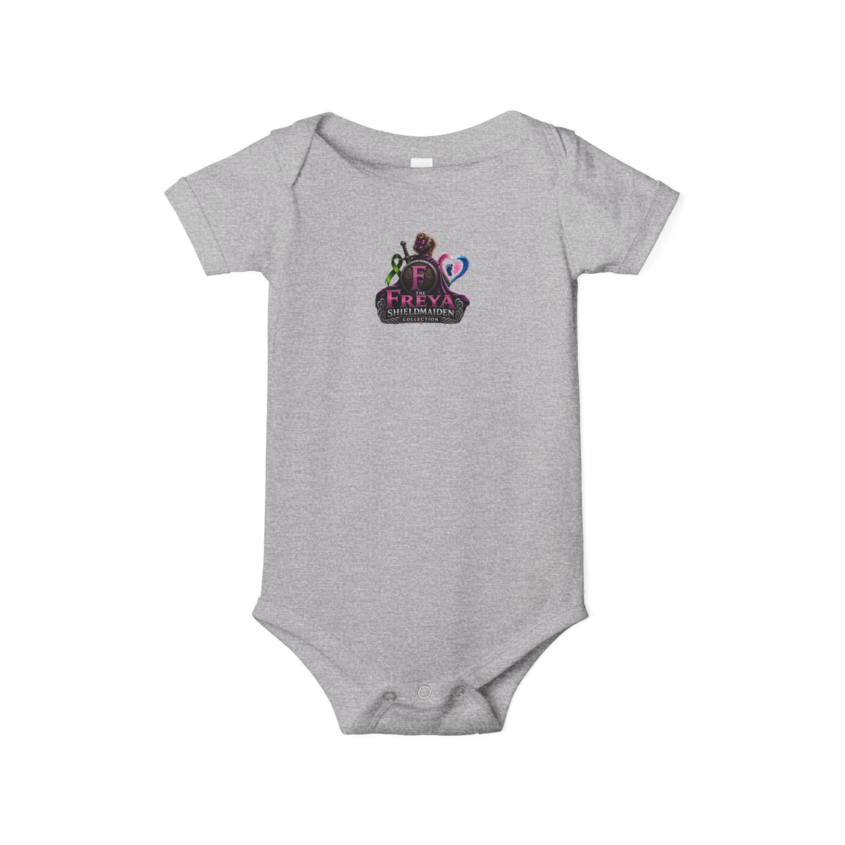 Infant Onesie with 'Freya' Cute Baby Bodysuit