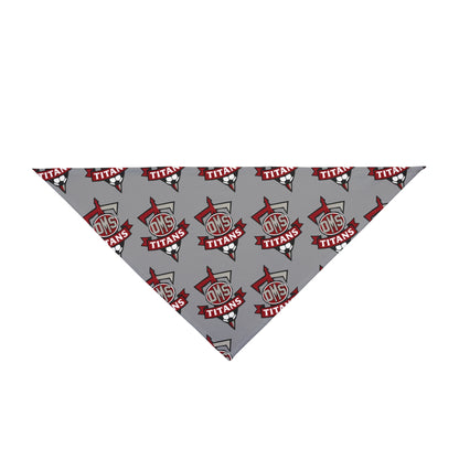 DMS Titans pattern Pet Bandana |dog scarf, soccer team bandana