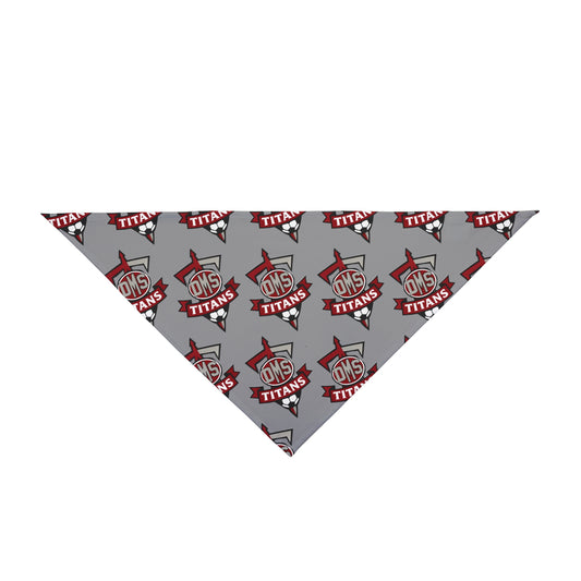 DMS Titans pattern Pet Bandana |dog scarf, soccer team bandana