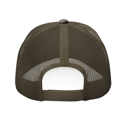 Camo Trucker Hat — Embroidered 'Southgate' Mesh Back Cap
