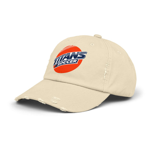 Titans Soccer Logo Cap | Distressed Baseball Hat