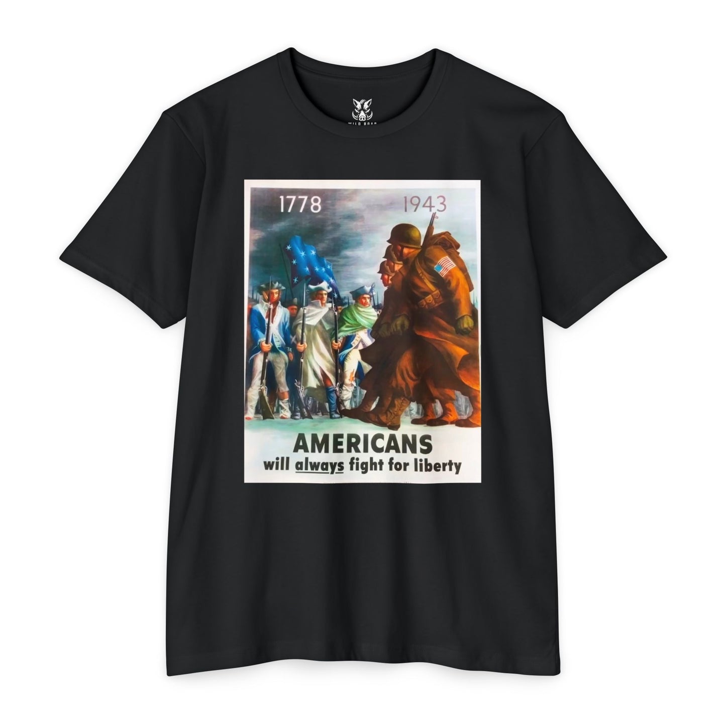 Americans Will Always Fight for Liberty T-Shirt