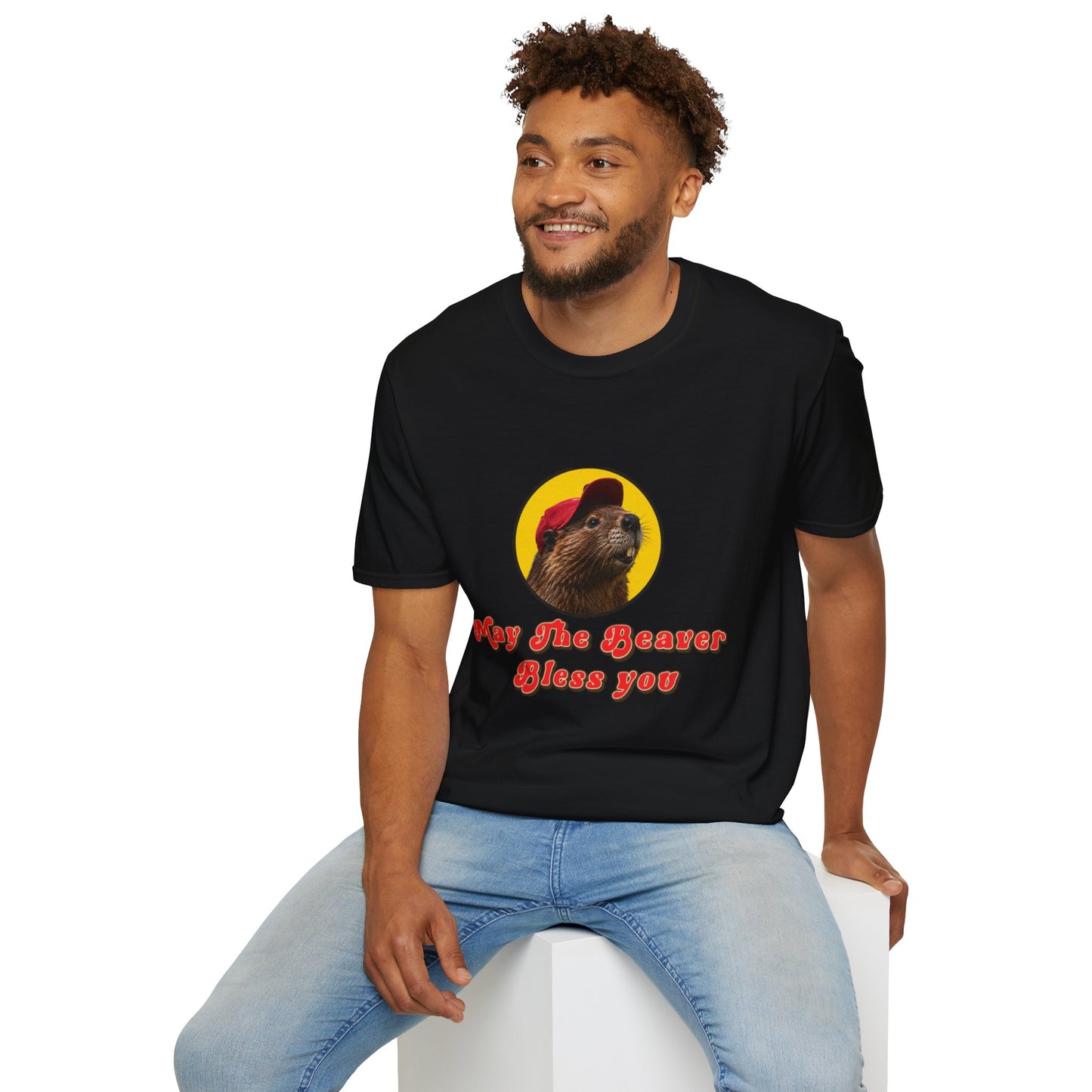 "May the Beaver Bless You" Graphic T-Shirt