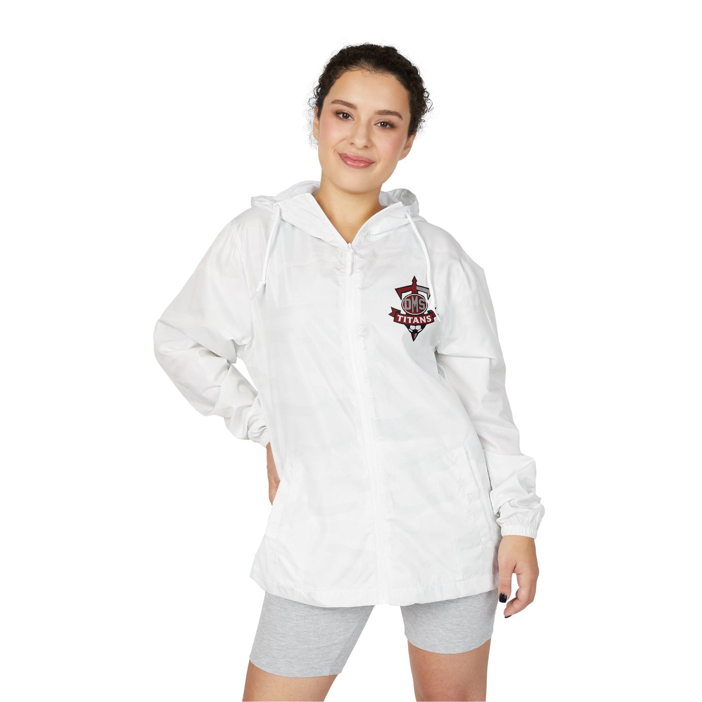 DMS soccer Windbreaker Jacket | with Team Chest Print