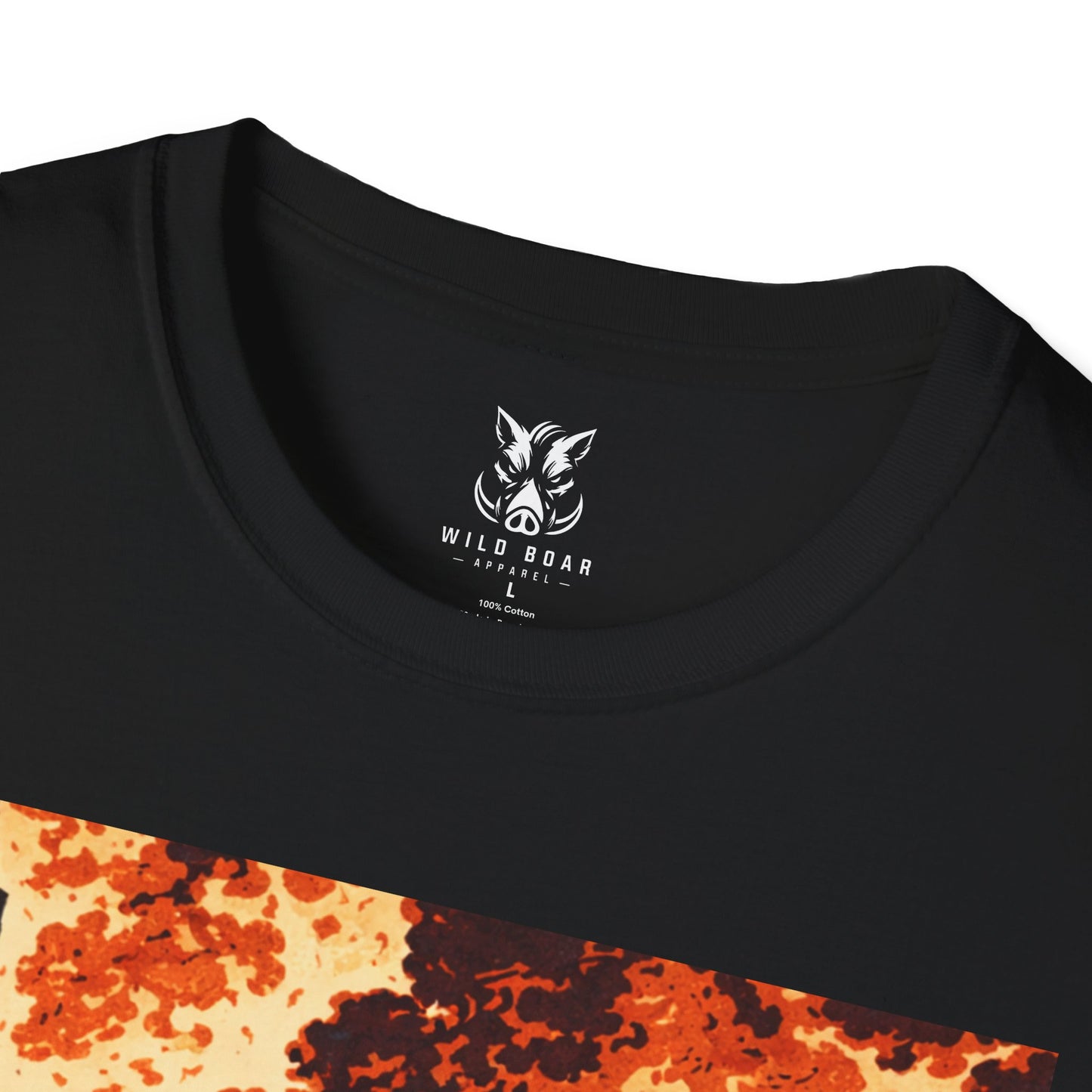 T-Shirt — Nain Rouge with Cityscape (Vintage Apocalyptic Vibe)