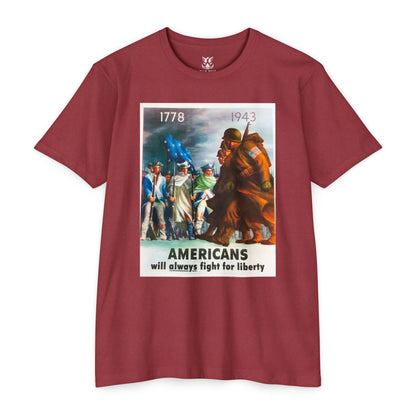Americans Will Always Fight for Liberty T-Shirt
