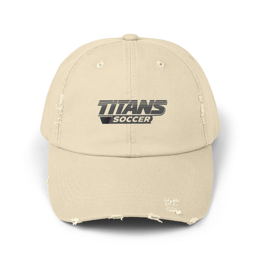 Distressed Titans Soccer Cap — Vintage Athletic Dad Hat