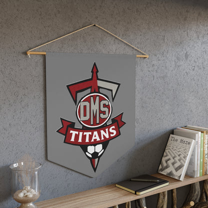 DMS Titans Soccer Pennant Banner