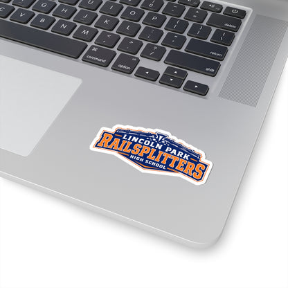 LP Railsplitter Sticker — Kiss-Cut School Logo Decal
