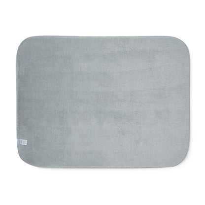 Sherpa Blanket - Cerebral Palsy & NICU Awareness Ribbon Heart Design (Honor of Freya)