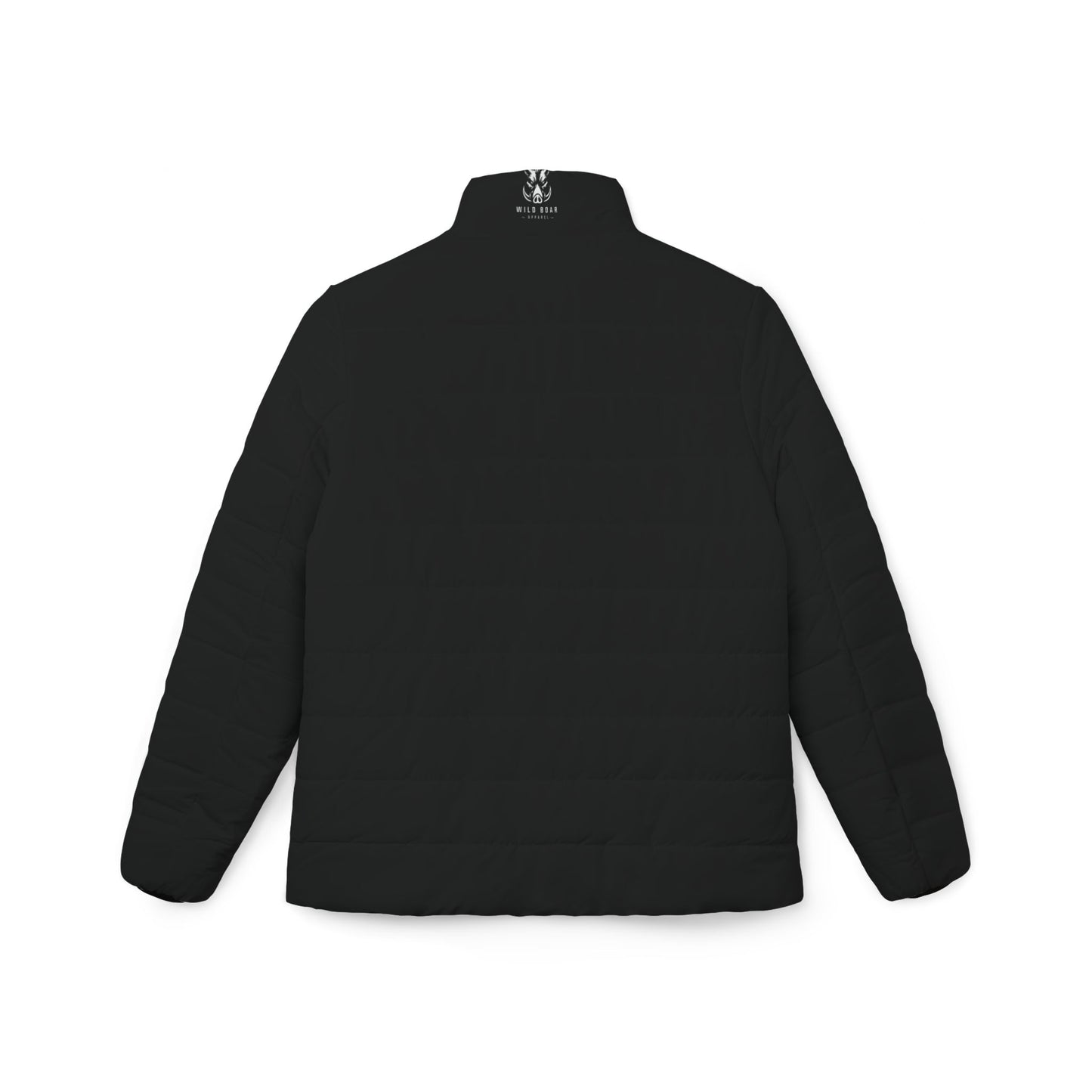 Women’s Puffer Jacket – Retro “Titans” Logo Lightweight Quilted Coat