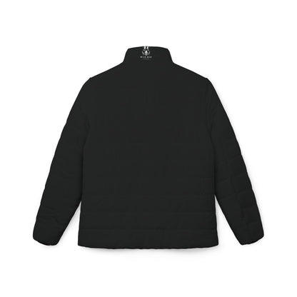 Women’s Puffer Jacket – Retro “Titans” Logo Lightweight Quilted Coat