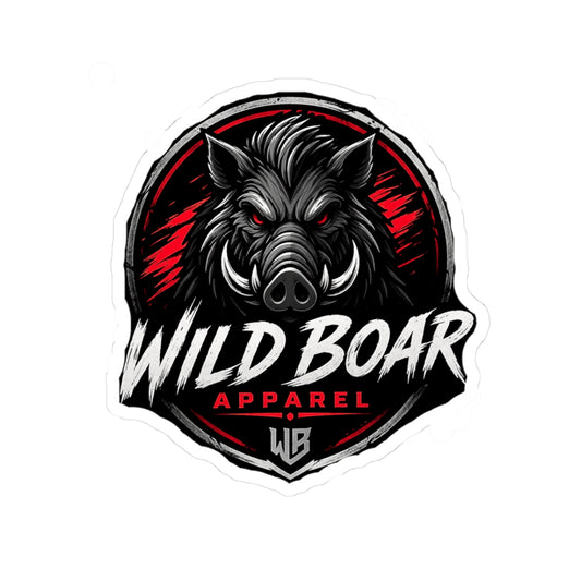 Wild Boar Apparel Sticker Logo Decal for Laptops, Water Bottles & Gear