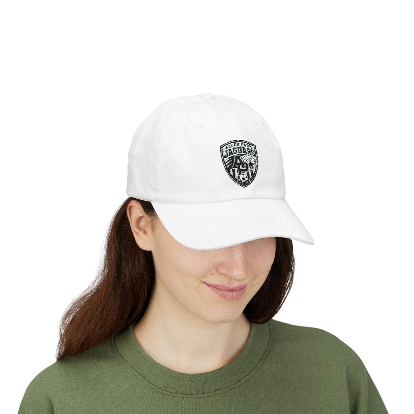 Jaguar Shield Dad Cap — Vintage Allen Park Emblem Hat
