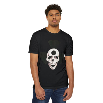 Skull Target T‑Shirt — Retro Radiation Graphic Tee