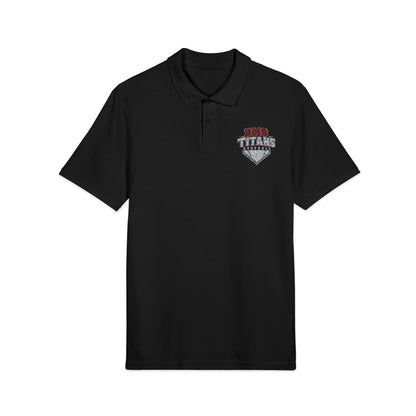 Embroidered Polo Shirt — DMS baseball Chest Logo