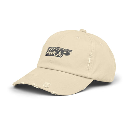 Distressed Titans Soccer Cap — Vintage Athletic Dad Hat