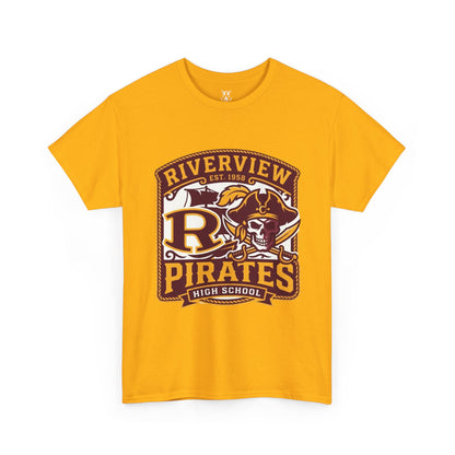 Riverview Pirates High School — Vintage School T-Shirt