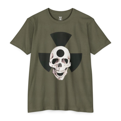Skull Target T‑Shirt — Retro Radiation Graphic Tee