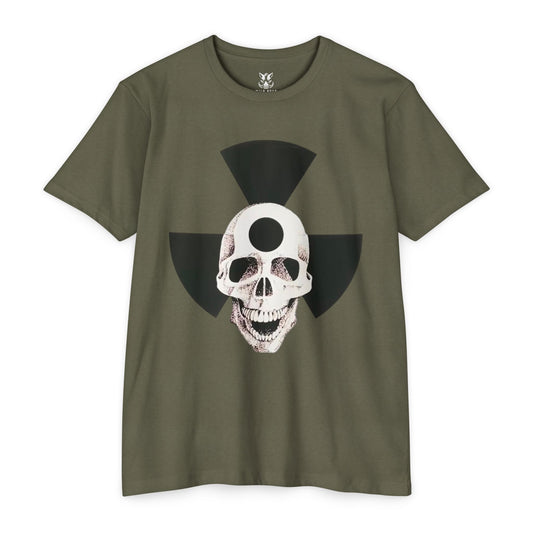 Skull Target T‑Shirt — Retro Radiation Graphic Tee