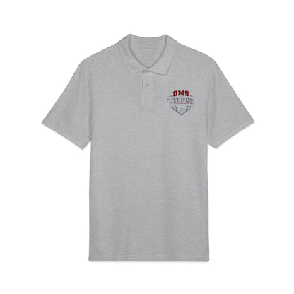 Embroidered Polo Shirt — DMS baseball Chest Logo