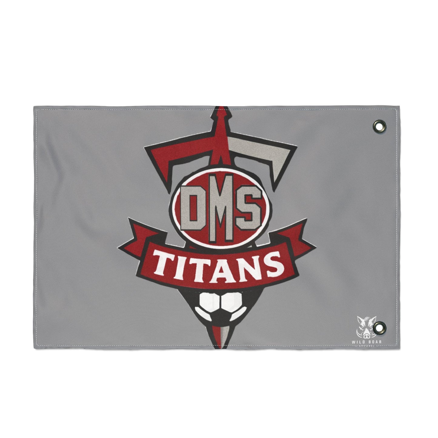 Titans Team Flag — DMS Titans Double-Sided Outdoor Banner