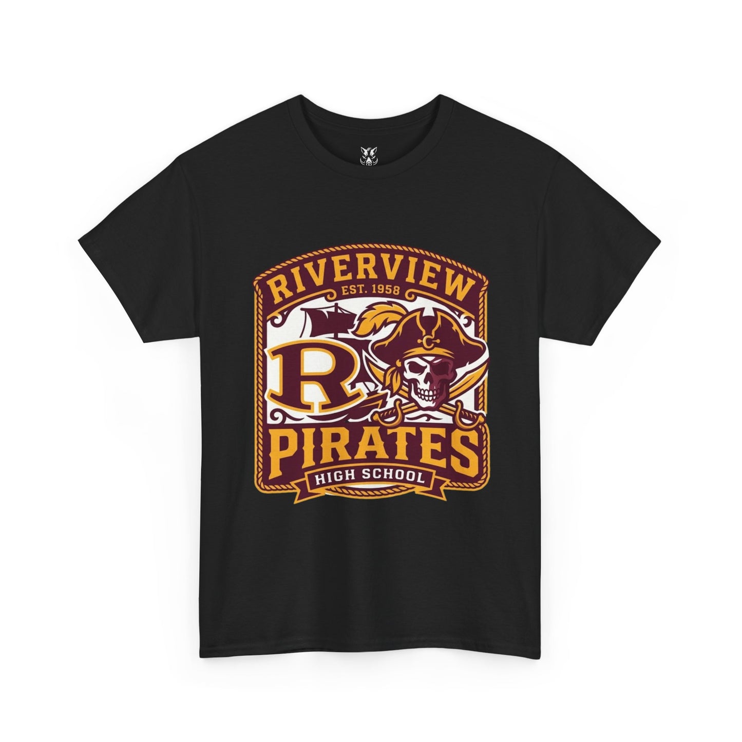 Riverview Pirates High School — Vintage School T-Shirt